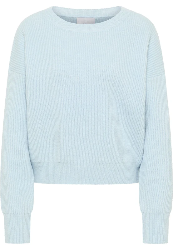 CARNEA Women's Knitted Jumper, lightblue, M/L - Image 1