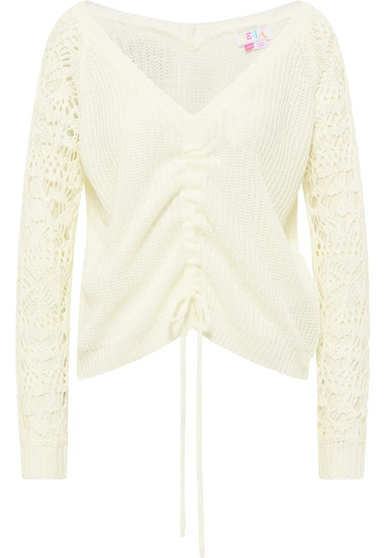 caneva Women's Knitted Jumper, White, XS/S