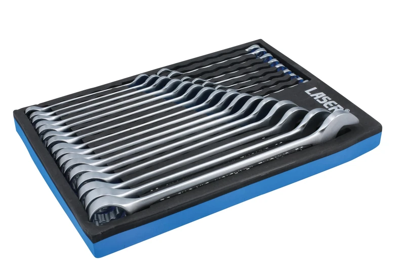 Laser 8717 Metric Combination Spanner Set 25pc