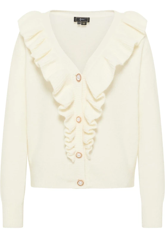 NAEMI Women's Cardigan 11025579-NA01, White, M/L, White, M/L