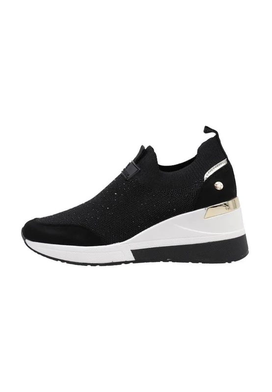 XTI - Women's Sneaker - Comfortable and Versatile Footwear - Casual Fashion, Black 46, 7 UK - Image 1