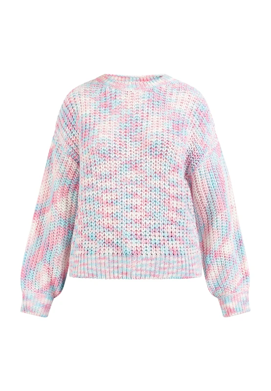 Sookie Ladies Knitted Jumper 12425321-SO01 Pink Multicoloured, XS/S, Pink Multi-Coloured, XS/S