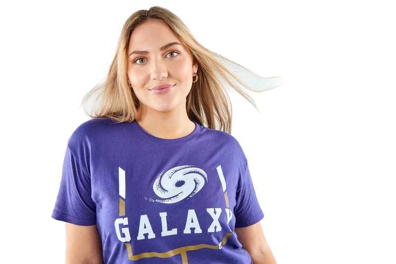 Frankfurt Galaxy T-Shirt - Unisex - Purple - M