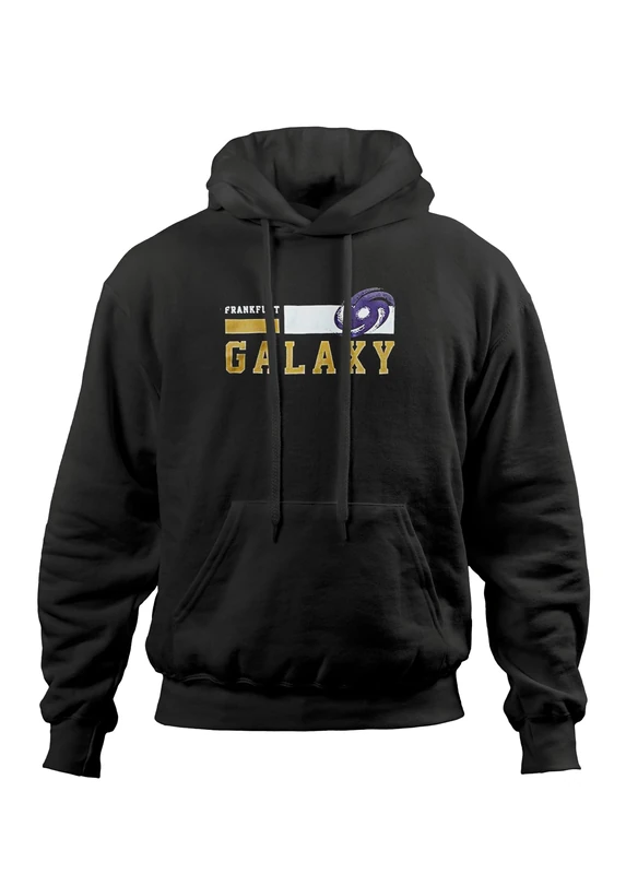 Frankfurt Galaxy 2023-Hoodie Hooded Sweatshirt, Black, L
