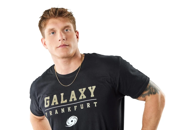 Frankfurt Galaxy T-Shirt - Unisex - Black - M