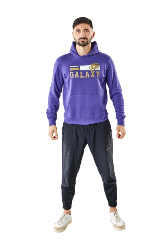 Frankfurt Galaxy 2023-Hoodie Hooded Sweatshirt, Purple, XXX-Large