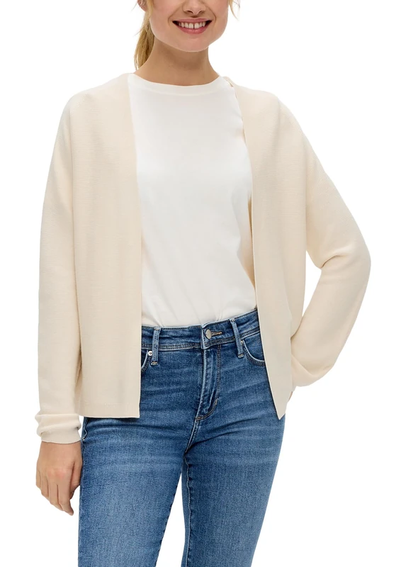 s.Oliver Women's Cardigan, Beige 8105, 14