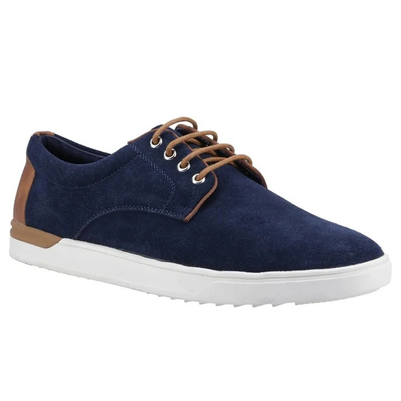 Hush Puppies Male Joey Lace Up Shoe, Navy, 7