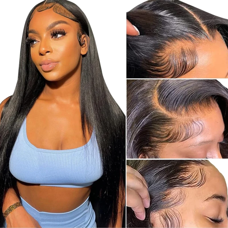 MegaLook 13x4 Lace Front Wig - 200% Density Brazilian Virgin Hair 36in