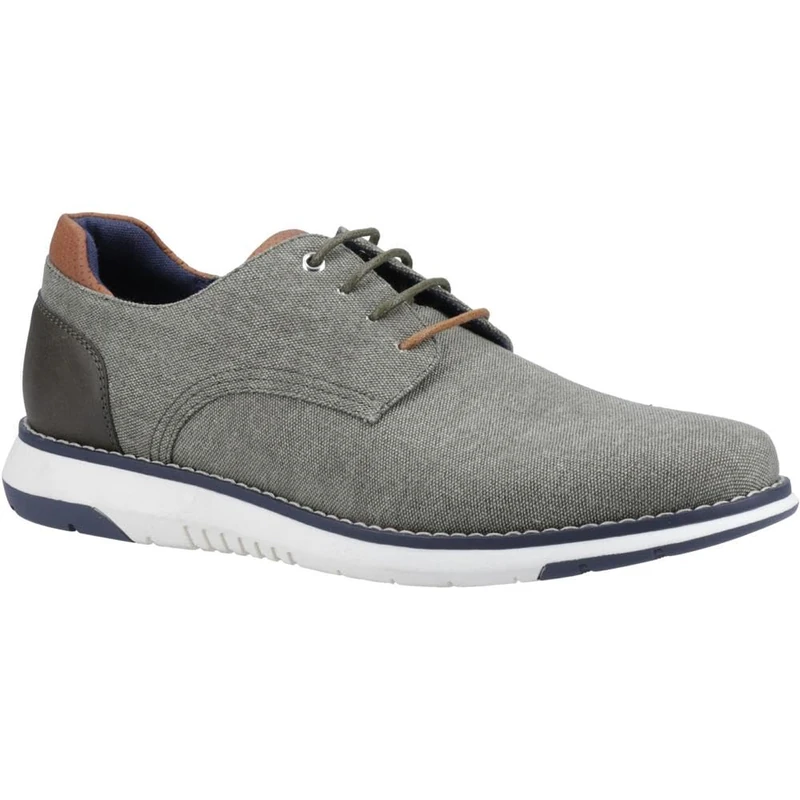 Hush Puppies Male Bruce Lace Up Shoe, Khaki, 11