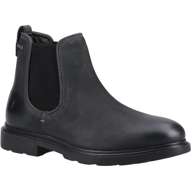 Hush Puppies Male Preston Chelsea Boot, Black, 7