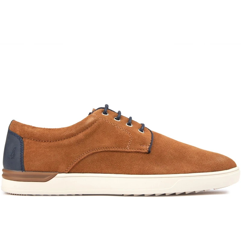 Hush Puppies Male Joey Lace Up Shoe, Tan, 8