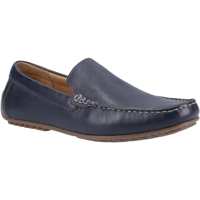 Hush Puppies Male Ralph Slip On Shoe, Navy, 11