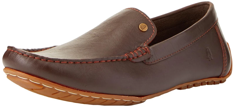 Hush Puppies Male Ralph Slip On Shoe, Brown, 10
