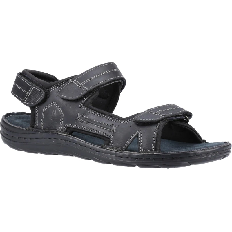 Hush Puppies Male Alistair Sandal, Black, 11