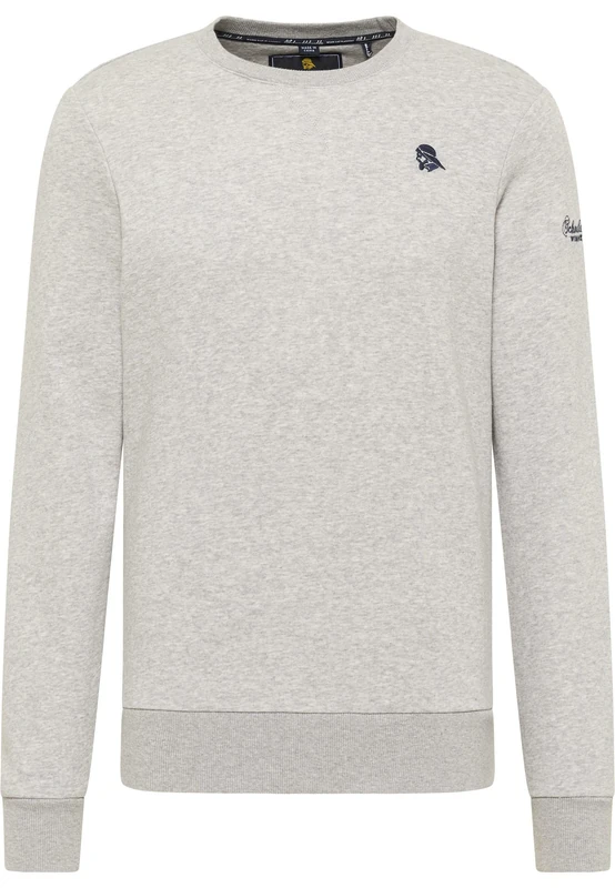 PLUMDALE Men's Sweat Jumper, Light Grey (Light Grey Blend), M