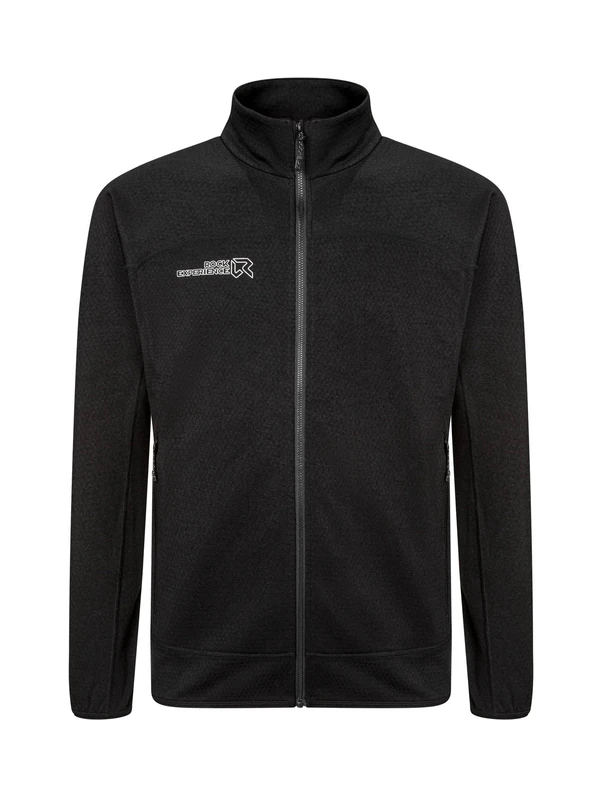 Rock Experience REMC02761-0208 DIADEM 2.0 MOCK NECK FZ MAN FLEECE Sweatshirt Men's CAVIAR L