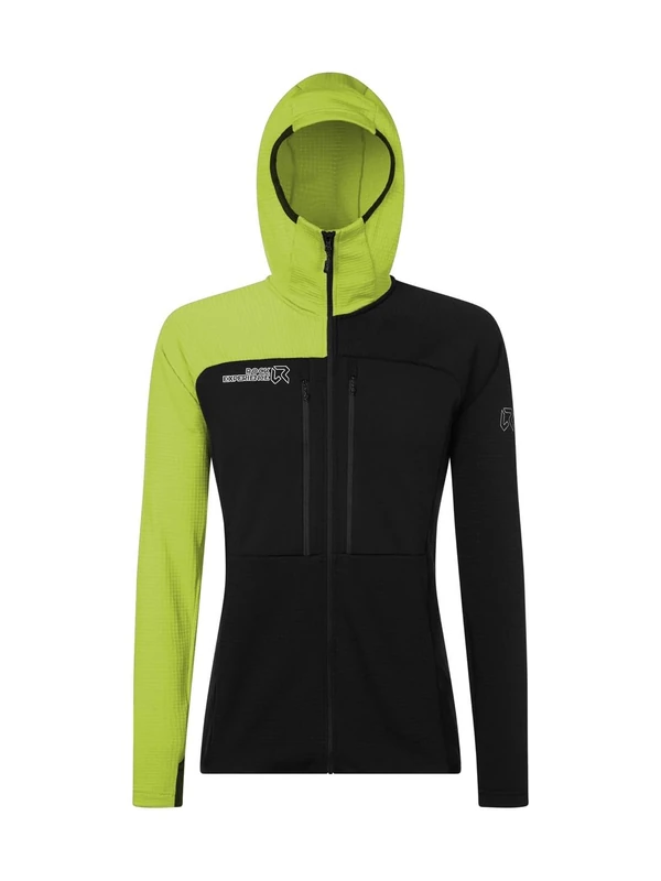 Rock Experience REMC02671-C513 TELLER HOODIE MAN FLEECE Sweatshirt Men's 0208 CAVIAR+1809 SULPHUR SPRING S