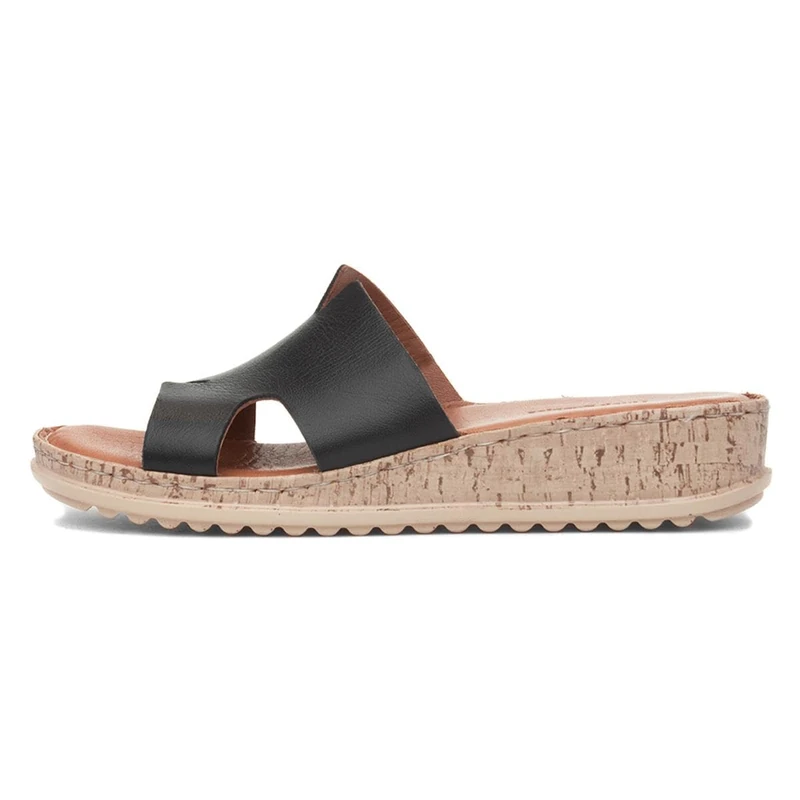 Hush Puppies Female Eloise Mule Sandal, Black, 5