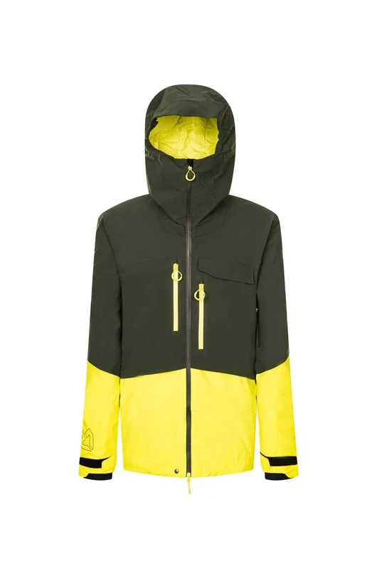 Rock Experience REMJ11141-C958 FANATIC PADDED MAN JACKET Jacket Men's 1642 KOMBU GREEN+1809 SULPHUR SPRING L