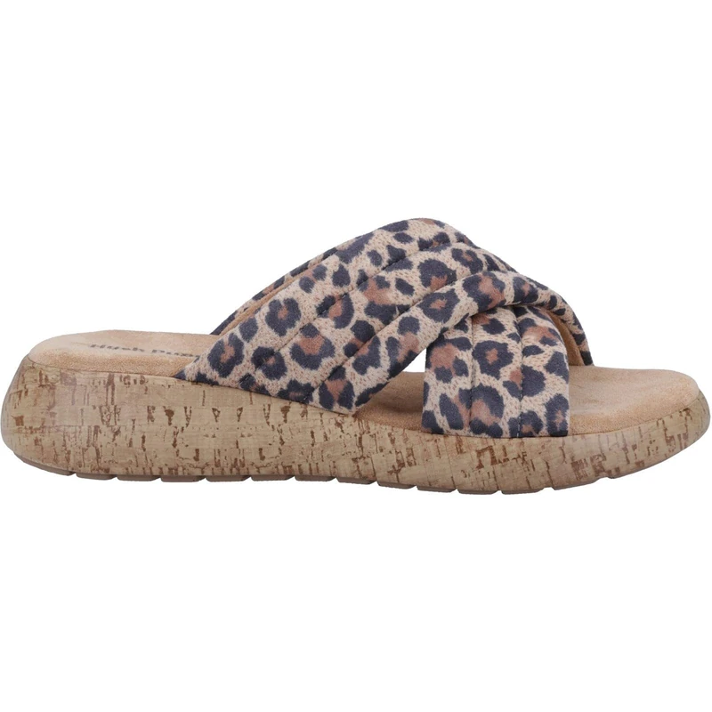 Hush Puppies Female Sarah Slide, Tan, 6