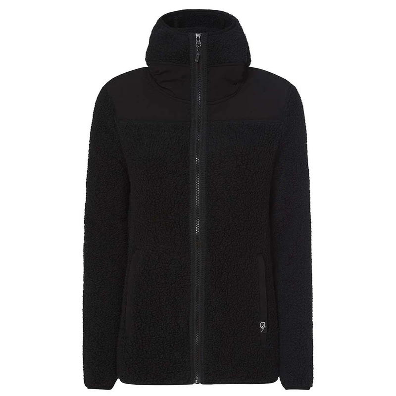 Rock Experience REWC02741-0208 SAVOONGA HOODIE FZ WOMAN FLEECE Sweatshirt Women's CAVIAR XS - Image 1