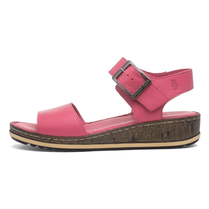 Hush Puppies Female Ellie Sandal, Fuchsia, 5