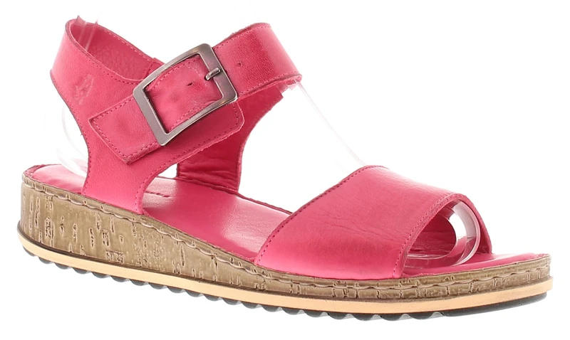 Hush Puppies Female Ellie Sandal, Fuchsia, 3