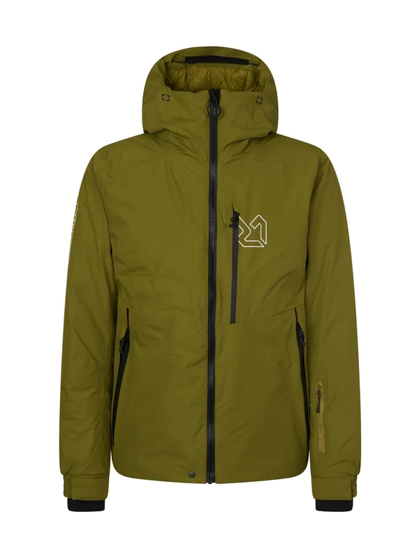 Rock Experience REMJ11151-Z432 NORTH POLE DOWN MAN JACKET Jacket Men's 2293 CARDAMOM SEED+0208 CAVIAR L