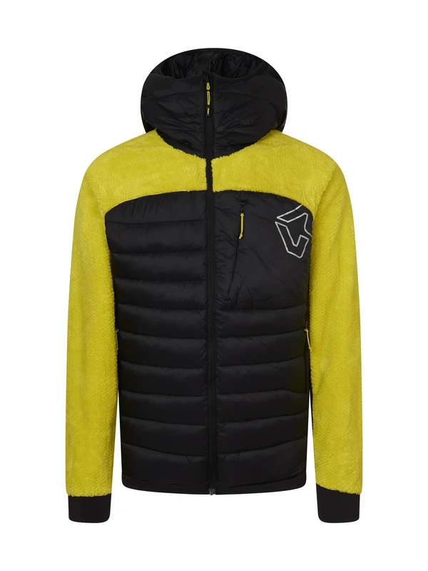 Rock Experience REMJ08951-C513 WILD CAT HYBRID MAN JACKET Jacket Men's 0208 CAVIAR+1809 SULPHUR SPRING M