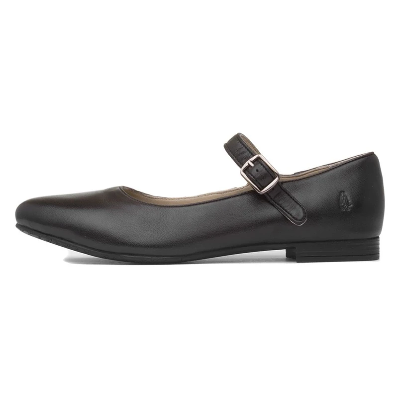 Hush Puppies Female Melissa Strap Leather, Black, 4