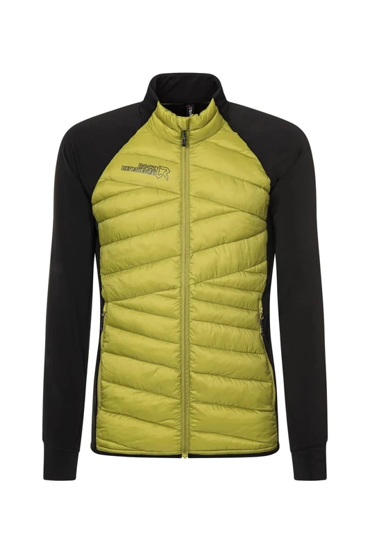 Rock Experience REMJ11541-C957 LANCELOT HYBRID MAN JACKET Jacket Men's 2293 CARDAMOM SEED+0208 CAVIAR XL