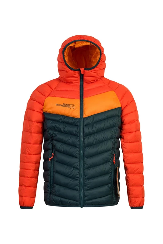 Rock Experience REJJ01241-X0004 TANANA PADDED JUNIOR JACKET Jacket Unisex 0740 CHERRY TOM+1556 REFLECTING P+0615 PERSIMMOM 6/116
