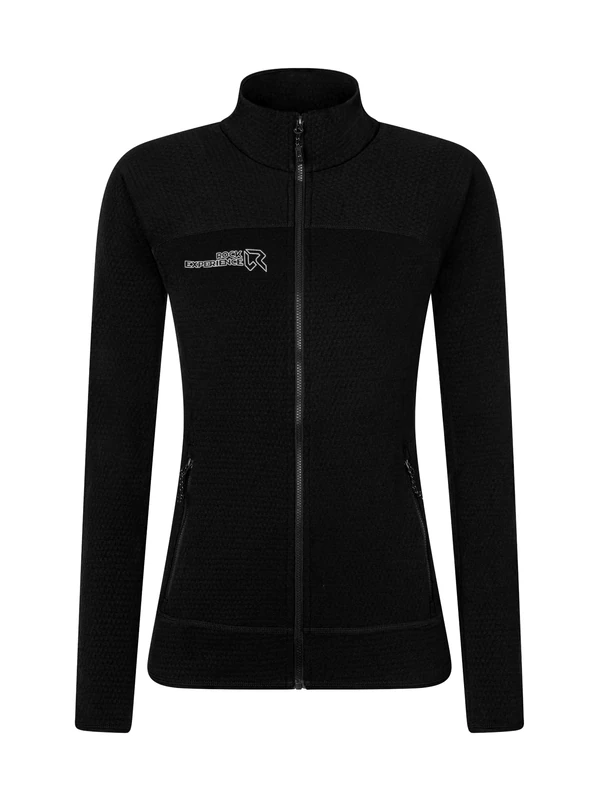 Rock Experience REWC02701-0208 DIADEM 2.0 MOCK NECK FZ WOMAN FLEECE Sweatshirt Women's CAVIAR XL