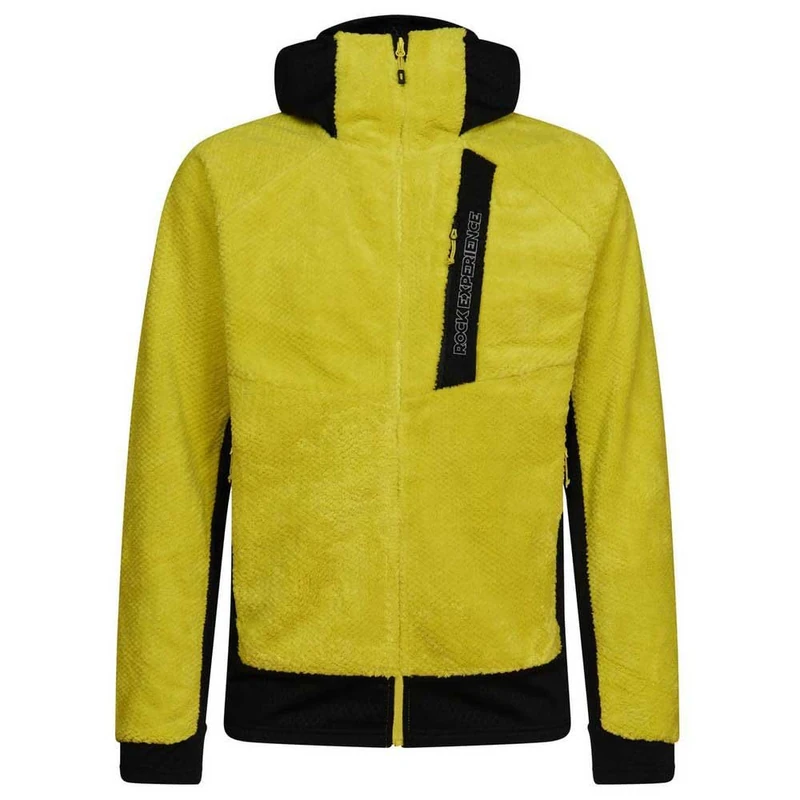 Rock Experience REMC02681-C514 BLIZZARD TECH HOODIE MAN FLEECE Sweatshirt Men's 1809 SULPHUR SPRING+0208 CAVIAR S