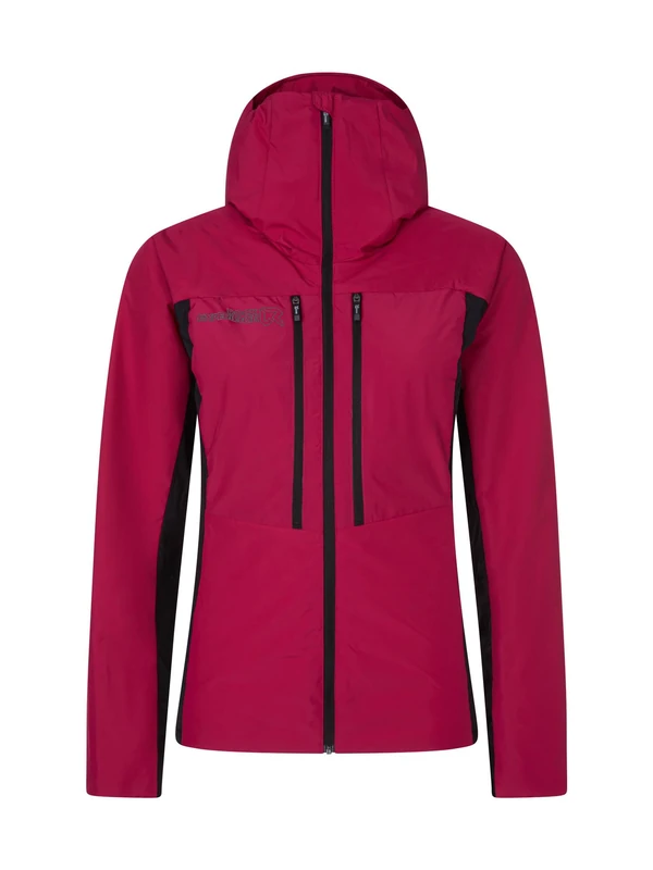 Rock Experience REWJ06681-Z370 ELIM PADDED WOMAN JACKET Jacket Women's 2000 CHERRIES JUBILEE+0208 CAVIAR S