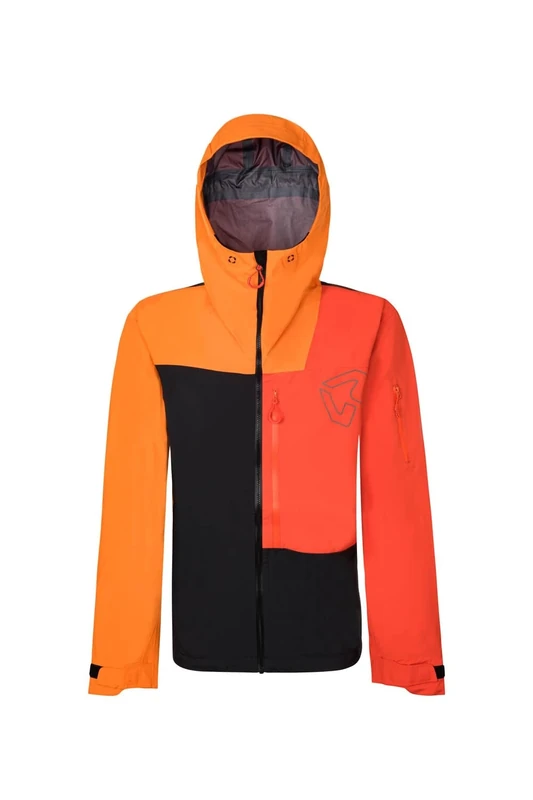 Rock Experience REMJ10181-W969 ALASKA MAN JACKET Jacket Men's 0208 CAVIAR+0615 PERSIMMON ORG+0740 CHERRY TOM S