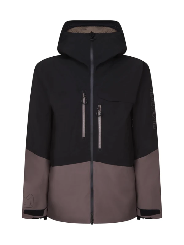 Rock Experience REMJ11141-C955 FANATIC PADDED MAN JACKET Jacket Men's 0208 CAVIAR+0274 DEEP TAUPE S