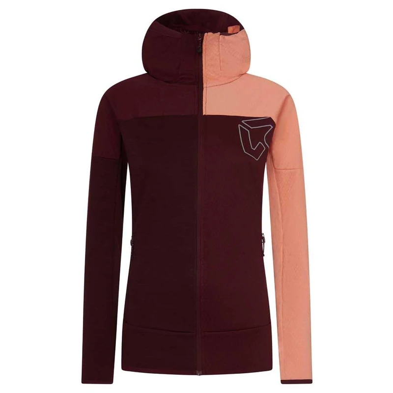 Rock Experience REWC02301-W978 KOBRA HOODIE FZ WOMAN FLEECE Sweatshirt Women's 1013 WINDSOR WN+0711 DESERT FLW+O296 WINDSOR MEL S - Image 1