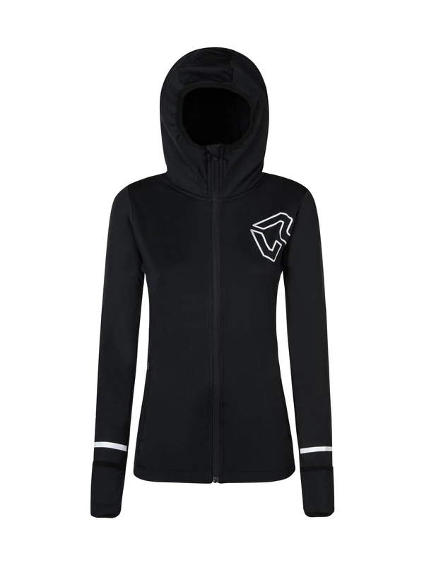 Rock Experience REWC02831-0208 JERKY 2.0 HOODIE WOMAN FLEECE Sweatshirt Women's CAVIAR M