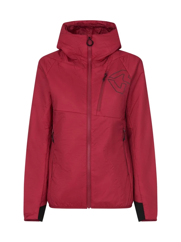 Rock Experience REWJ06781-2000 ABYSSE 2.0 PADDED WOMAN JACKET Jacket Women's CHERRIES JUBILEE XS