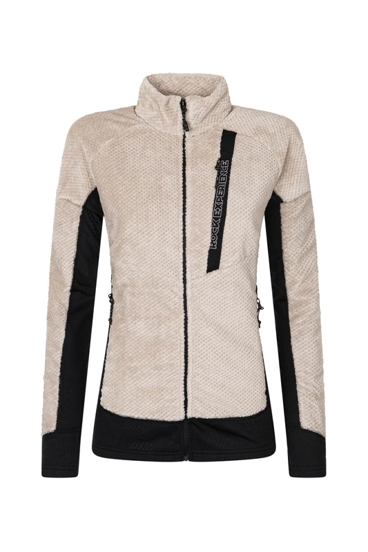Rock Experience REWC02841-C967 BLIZZARD TECH MOCK NECK WOMAN FLEECE Sweatshirt Women's 0129 CHATEAU GRAY+0208 CAVIAR M - Image 1