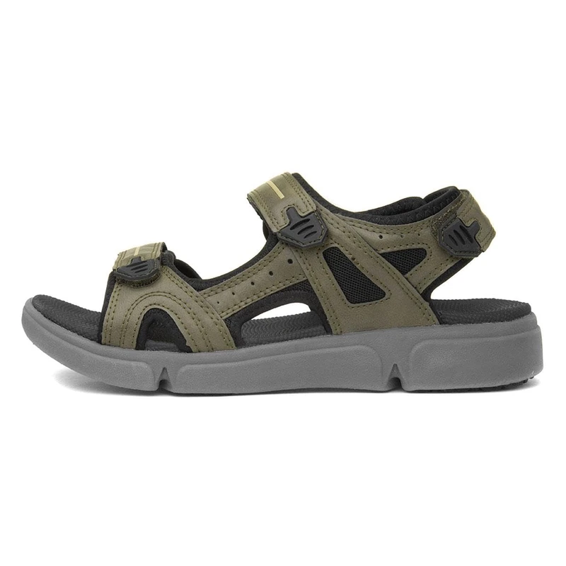 Hush Puppies Male Castro Sandal, Khaki, 12