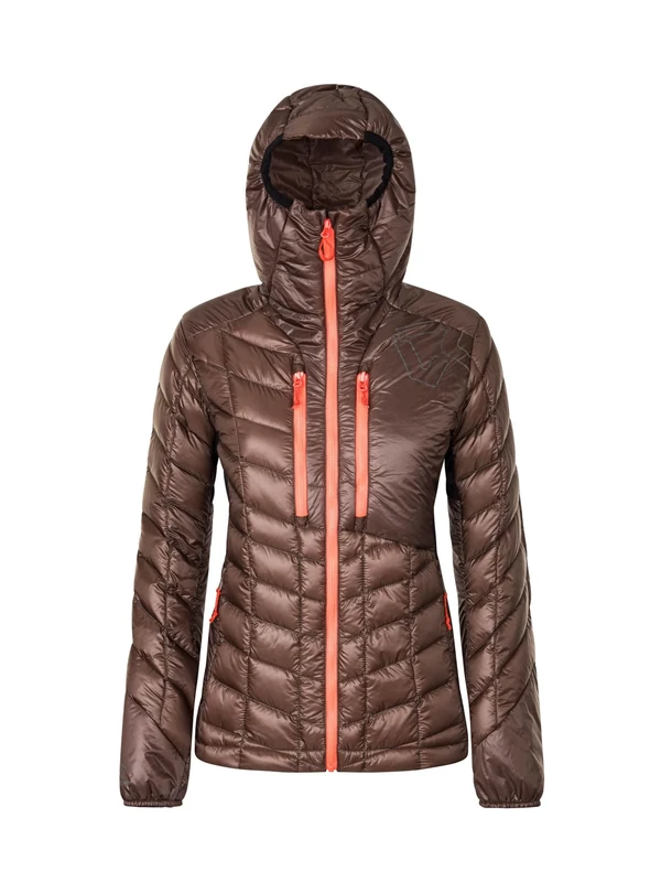 Rock Experience REWJ06771-C951 EUPHORIA HYBRID WOMAN JACKET Jacket Women's 0274 DEEP TAUPE+0208 CAVIAR S