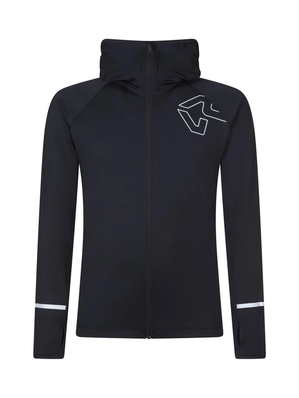 Rock Experience REMC02881-0208 JERKY 2.0 HOODIE MAN FLEECE Sweatshirt Men's CAVIAR L - Image 1