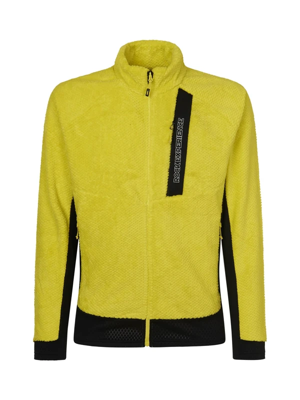 Rock Experience REMC02891-C514 BLIZZARD TECH MOCK NECK MAN FLEECE Sweatshirt Men's 1809 SULPHUR SPRING+0208 CAVIAR XXL