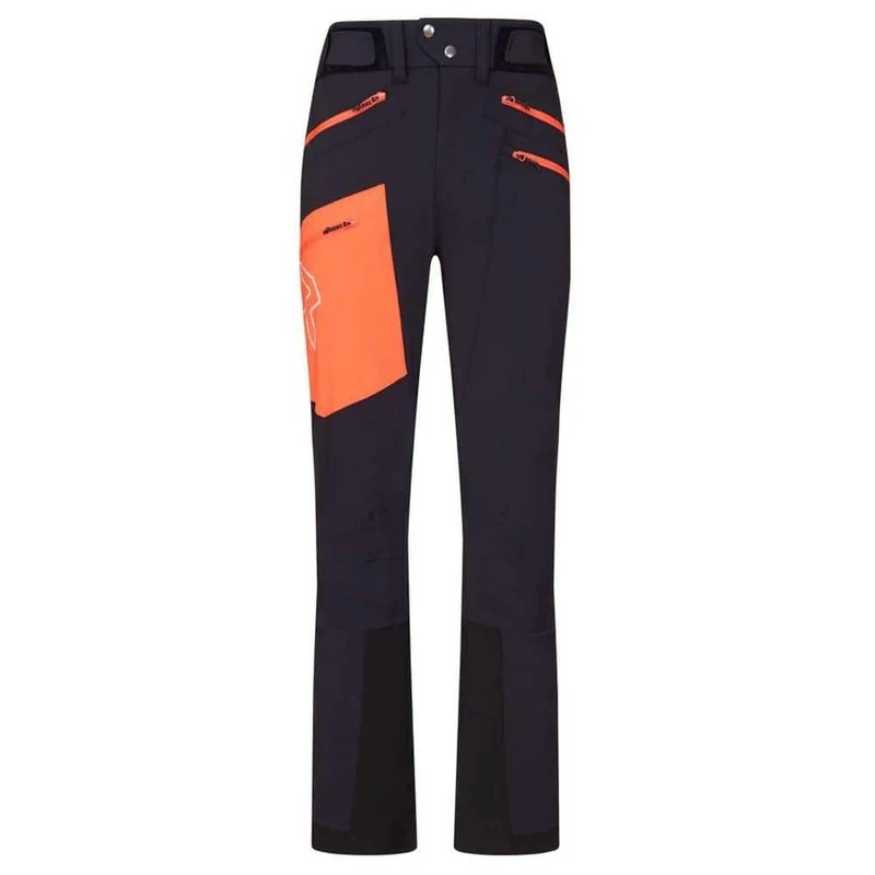 Rock Experience REMP05111-C076 Black Tower Man Pant Pants Men's 0208 (Caviar)+0740(Cherry Tomato) XL