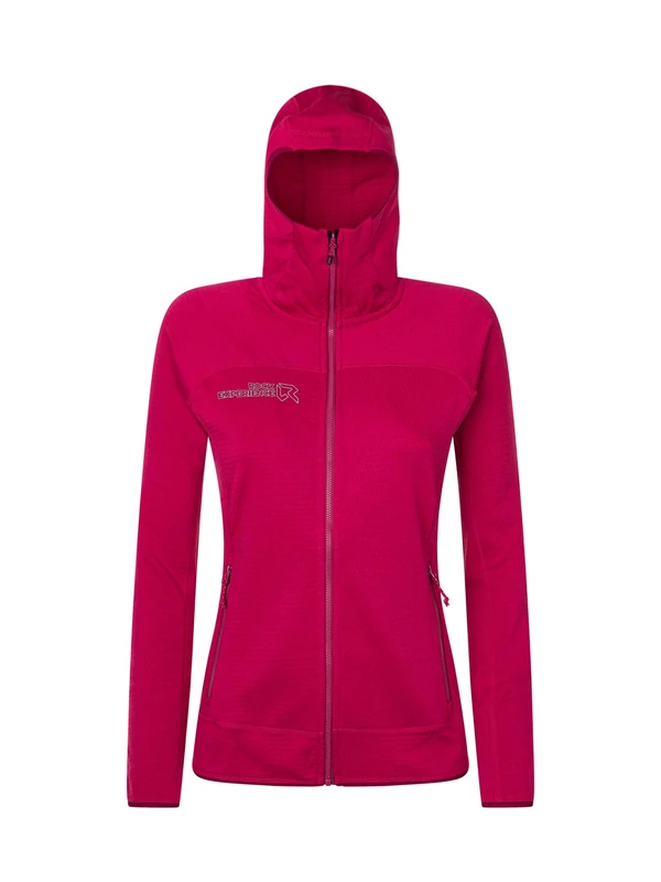 Rock Experience REWC02711-2000 DIADEM 2.0 HOODIE FZ WOMAN FLEECE Sweatshirt Women's CHERRIES JUBILEE L