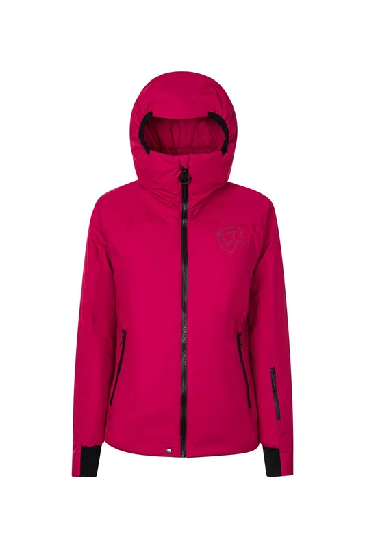 Rock Experience REWJ06731-Z370 HELIX PADDED WOMAN JACKET Jacket Women's 2000 CHERRIES JUBILEE+0208 CAVIAR S