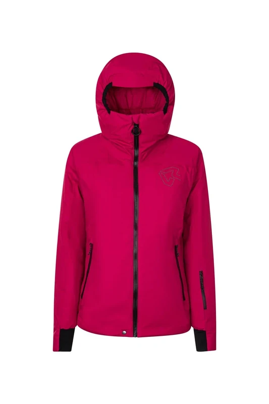 Rock Experience REWJ06731-Z370 HELIX PADDED WOMAN JACKET Jacket Women's 2000 CHERRIES JUBILEE+0208 CAVIAR M